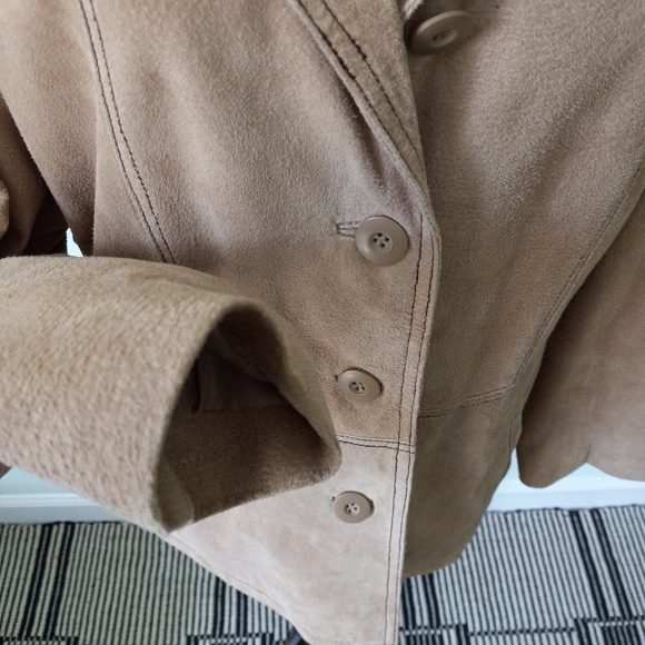 Brown Suede Jacket - Picture 5 of 12